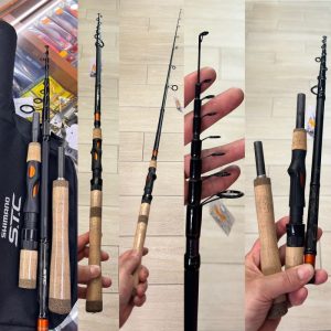 SHIMANO CAÑA DE VIAJE STC AX SPINNING MINI TELE 240M 10-30GR