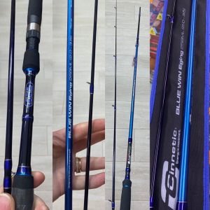 CAÑA CINNETIC BLUE WIN EGING 258ML acción 2.0 a 3.5 «CALAMAR / EGING»