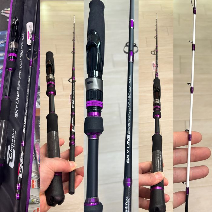 CINNETIC SKY LINE BOAT DRIFTING LC 180 , 30-120GR » PESCA VERTICAL « - Imagen 2