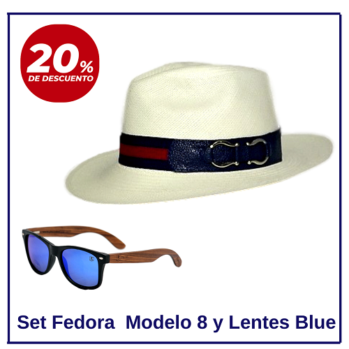 Sombrero Panamá Lentes de Sol En Oferta - Imagen 5