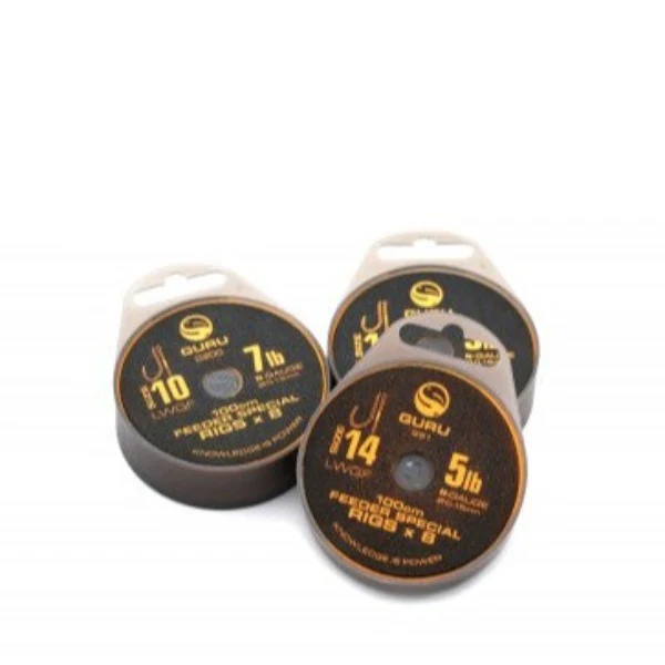 Guru Tackle - LWGF Feeder Rig 1m Anzuelos montados - Imagen 2