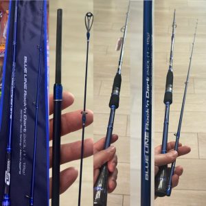 CAÑA CINNETIC BLUE LINE ROCK´N DART 240L 1-15GR «DARTING / ROCKFISHING»