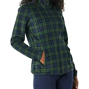 Chaqueta de Forro, Azul Marino/Verde, Cuadros Escoceses