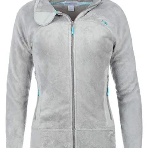 Geographical Norway Bans Production – Chaqueta de forro polar para mujer, gris claro,
