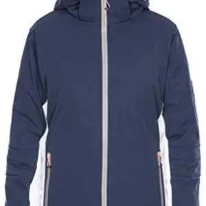 DLX Sandrine – Chaqueta de esquí para mujer, Mujer, azul marino