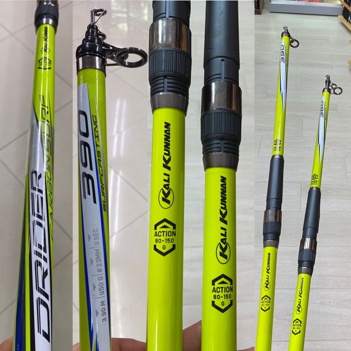 CAÑA KALIKUNNAN DRIDER 360 mts TELESCOPICA «FONDO 80-150 gr» - Imagen 3