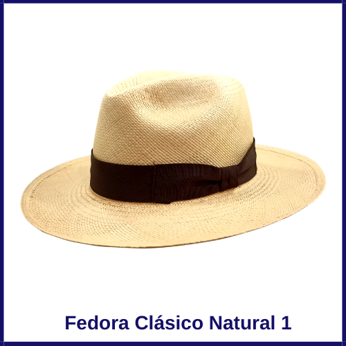Sombrero Panamá Fedora Clásico - Imagen 6