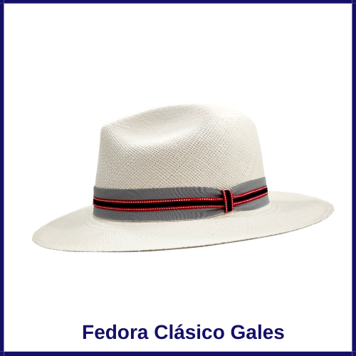 Sombrero Panamá Fedora Clásico - Imagen 5