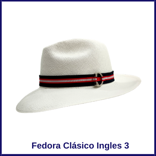 Sombrero Panamá Fedora Clásico - Imagen 3