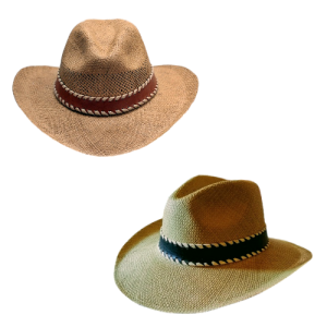 Sombrero Panamá Fedora Rodeo Tejido
