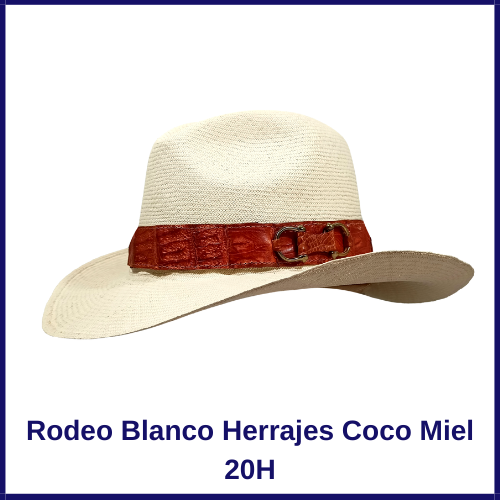 Sombrero Panamá Fedora Rodeo Montecristi 20 Hebras - Imagen 4