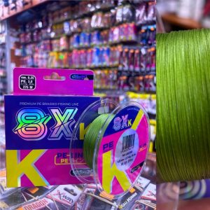 TRENZADO ASARI 8X K 0,25mm PE 3.0 – 22.73KG «MULTIFILAMENTO 275M»