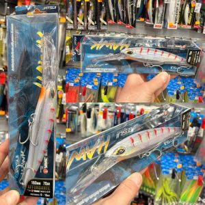 SEÑUELO JATSUI HAWK 160MM 70GR SINKING #1101 «CURRICAN / TROLLING»