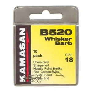 ANZUELO KAMASAN B520 Spade ends Whisker Barb