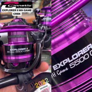 CARRETE CINNETIC EXPLORER II MH GAME 5500 CRBK «corcho / fondo medio»