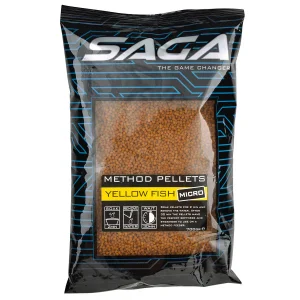 SAGA Method Pellets Yellow Fish Micro Cresta