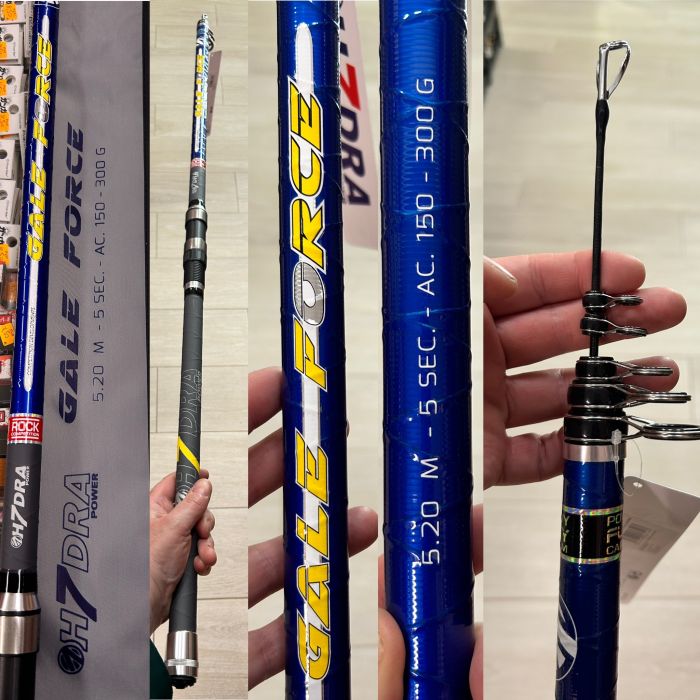 CAÑA H7DRA GALE FORCE 5,20MT 150-300GR «FONDO» - Imagen 2