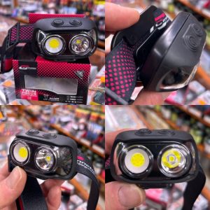 LINTERNA FRONTAL CINNETIC TWIN FOCUS RECARGABLE 500 LUMENS «CARGA USB «