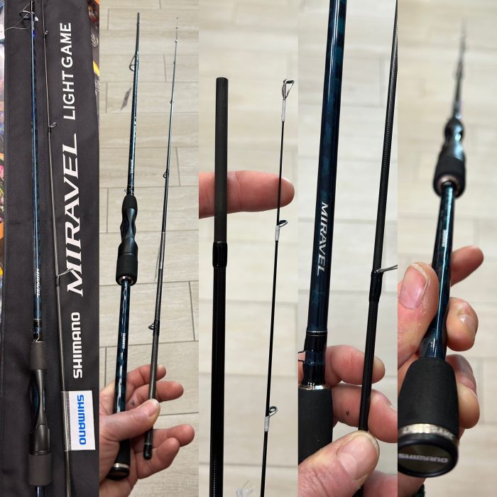 SHIMANO MIRAVEL LIGHT GAME SOLID TUBULAR 70LXF 213MT 3-15GR «NANO SEÑUELOS»