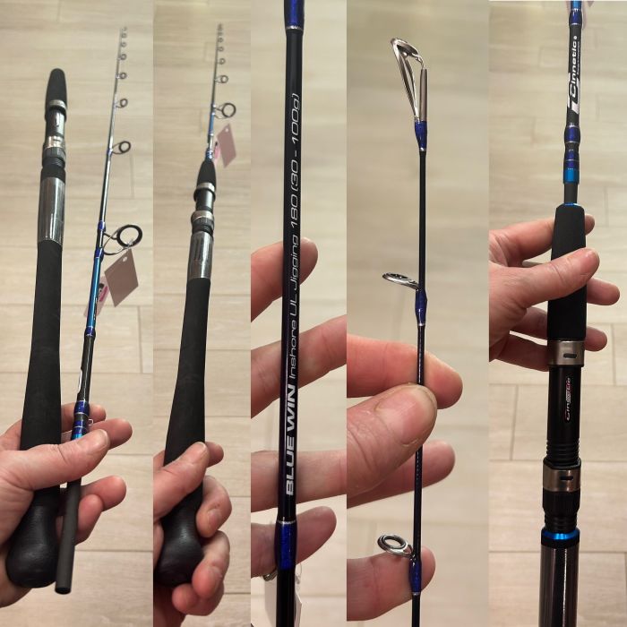 CAÑA CINNETIC BLUE WIN INSHORE UL JIGGING 1,80mts 30-100gr «JIGGING»
