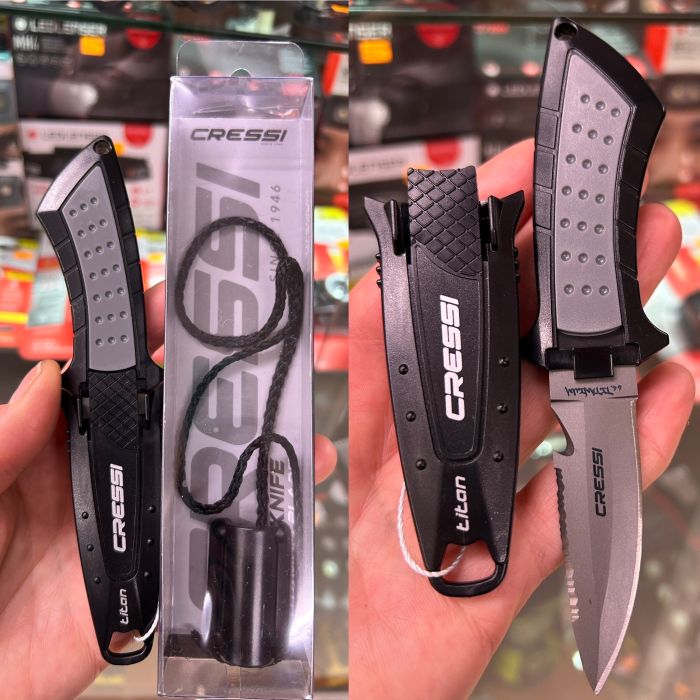 CUCHILLO CRESSI LIMA TITANIUM «SUBMARINISMO»