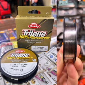 BERKLEY TRILENE 0.25MM 4.9KG BOBINA 50M «FLUOROCARBON 100%»