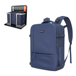 Mochila de viaje cabina 40x25x20cm Numada Explorer B40 Azul Petróleo