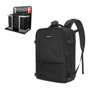 Mochila de viaje cabina 40x25x20cm Numada Explorer B40 Negra