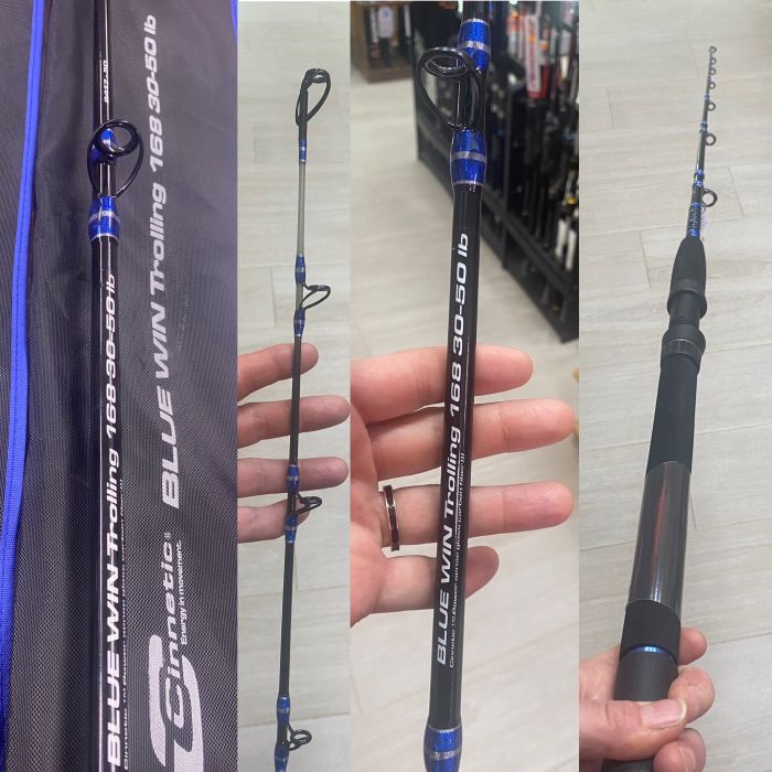 CINNETIC BLUE WIN TROLLING 168 , 30-50 libras » EMBARCACION / CURRICAN» - Imagen 2