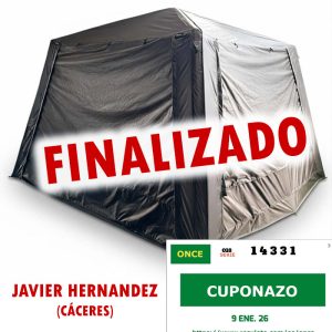 Sorteo BIVVY PRO GOLIAT AIR -10.000mm 100% Opacity 300*300*210cm