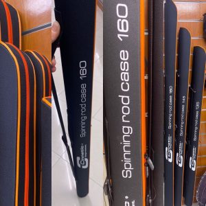 FUNDA RIGIDA CAÑAS SPINNING de 160 cm CINNETIC «SPINNING ROD CASE 160»