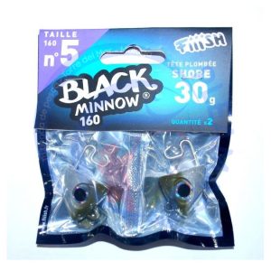 BLACK MINNOW Cabeza Fiiish Shore