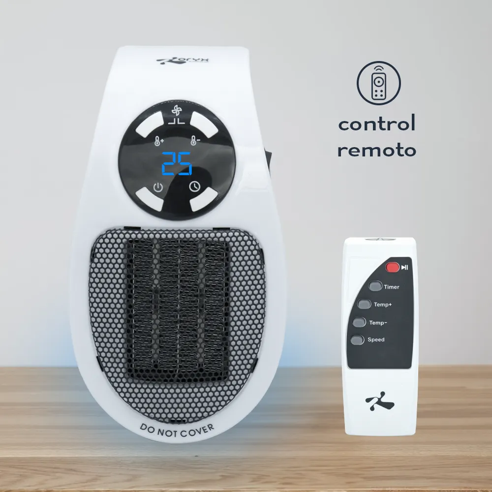 Calefactor Portátil de Enchufe con Control Remoto – 500W - Imagen 4