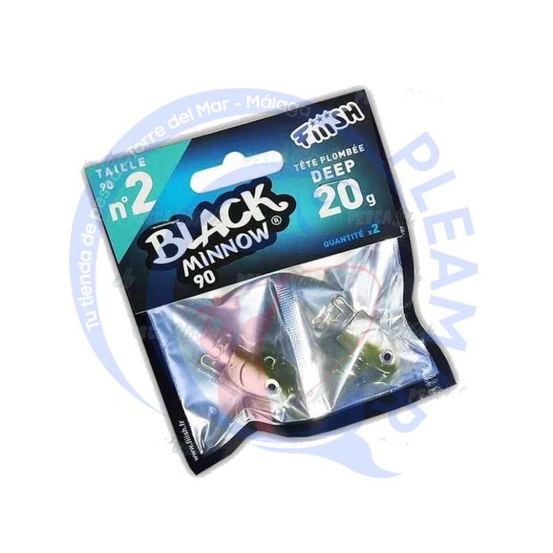 BLACK MINNOW Cabeza Fiiish Deep - Imagen 2