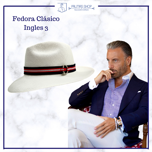 Sombrero Panamá Fedora Clásico