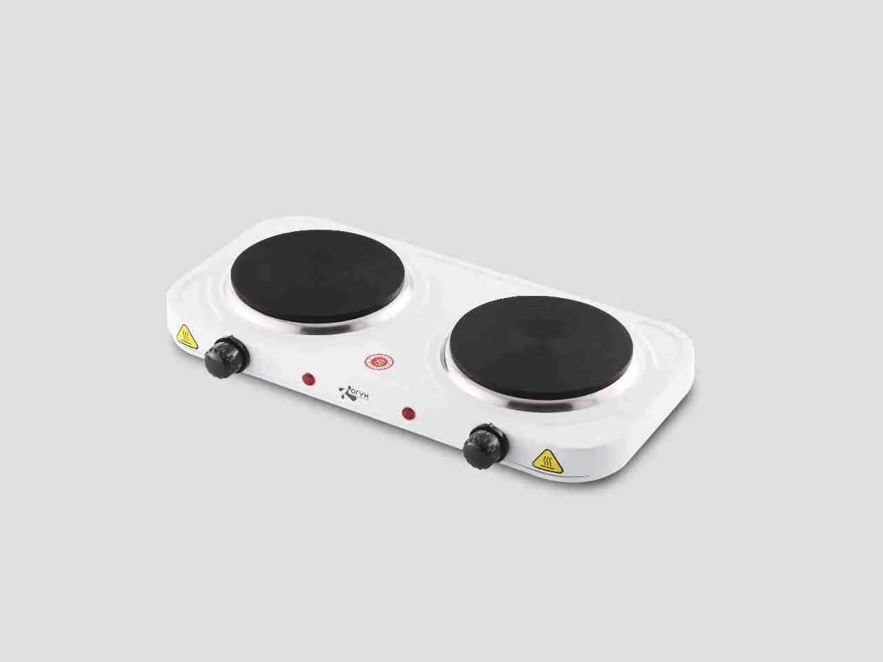 Placa Eléctrica Portátil Doble