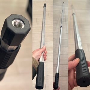 MANGO TELESCOPICO ALU BARYO 01 3.30M UNIVERSAL ROSCA «TELEREGULABLE»