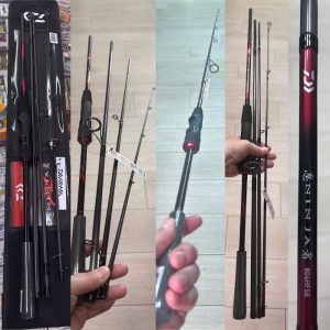 CAÑA 4 TRAMOS DAIWA NINJA 804 HFSE de 2,44M 14-42GR «SPINNING TRAVEL»