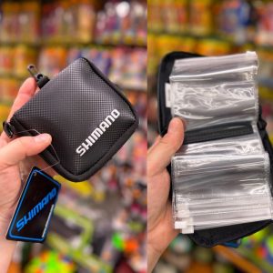 MINI ESTUCHE SHIMANO CON 10 SEPARADORES CON ZIP  «SNAP / JIGS»