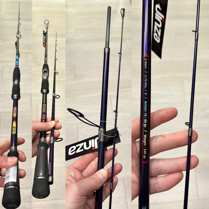 CAÑA GRAUVELL JINZA SITAKE 902 2,70 mts 15-60gr «SPINNING» - Imagen 2