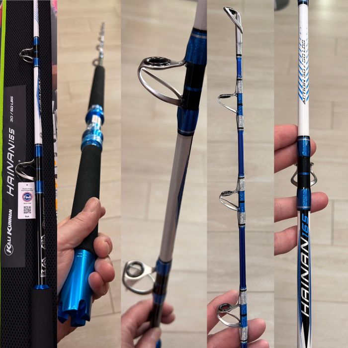 CAÑA KALI KUNNAN HAINAN 1,65MT 30/50 LIBRAS FUJI «CURRICAN / TROLLING» - Imagen 2