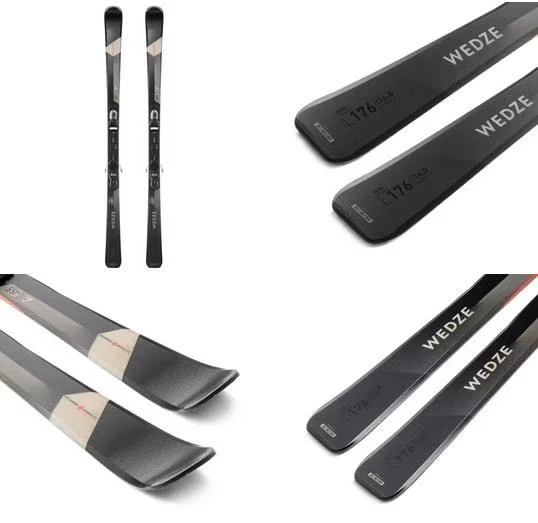 Esquís de pista con fijaciones Hombre Wedze CROSS 550