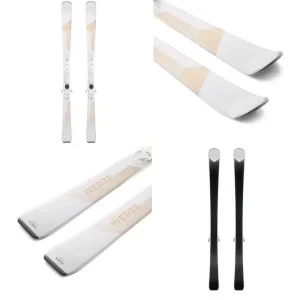 Esquís de pista con fijaciones Mujer Wedze Cross 550