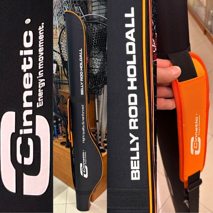 FUNDA RIGIDA CAÑAS + CARRETE 155cm CINNETIC «BELLY ROD HOLDALL» - Imagen 2