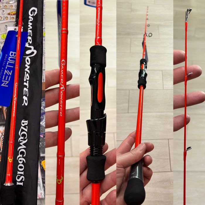 CAÑA BULLZEN GAME MONSTER SPIN 180MT 40-150GR «JIGGING» - Imagen 2