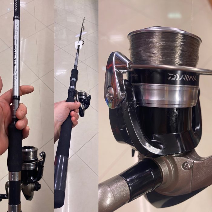 EL EQUIPO DE SPINNING MAS ECONOMICO 2,40 mts «SPINNING/EGING» - Imagen 2