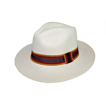 Panamá Fedora 8 Hebras Cinta Multicolor - Imagen 2