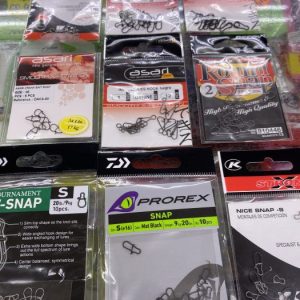 PACK DE 9 SOBRES GRAPAS / SNAP «SPINNING, EGING..»