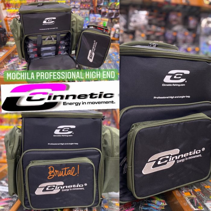 MOCHILA CINNECTIC PROFESSIONAL HIGH END GREEN «SURFCASTING»