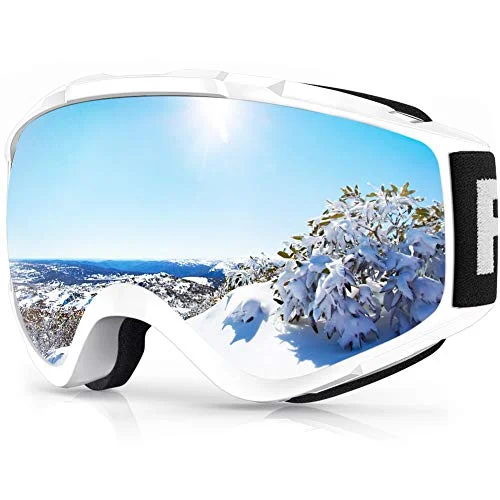 Gafas para Esquí, Snowboard, Nieve Espejo Anti Niebla 100% Protección UV Ventisca - Imagen 2